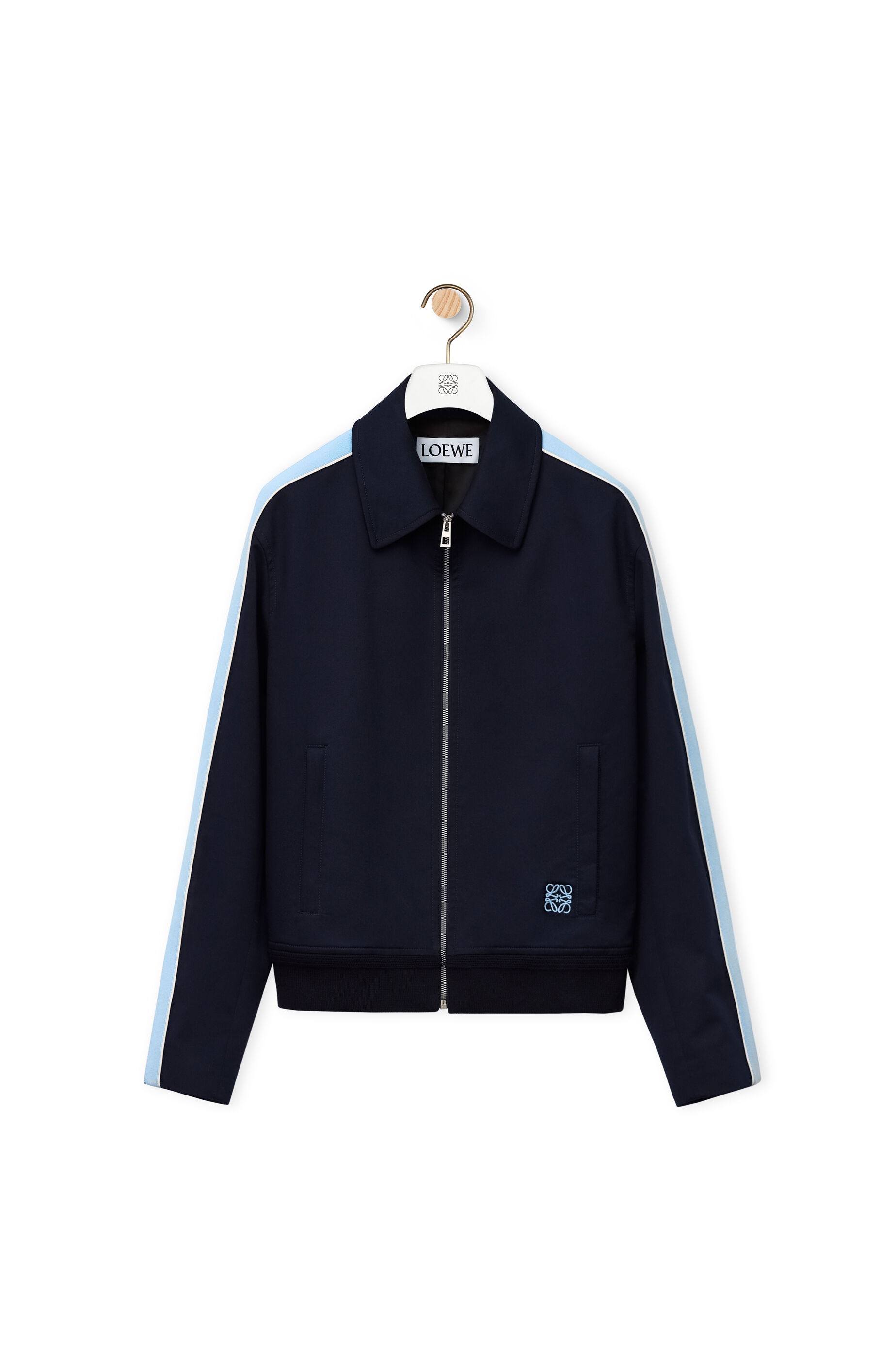 Tracksuit jacket in cotton - 1