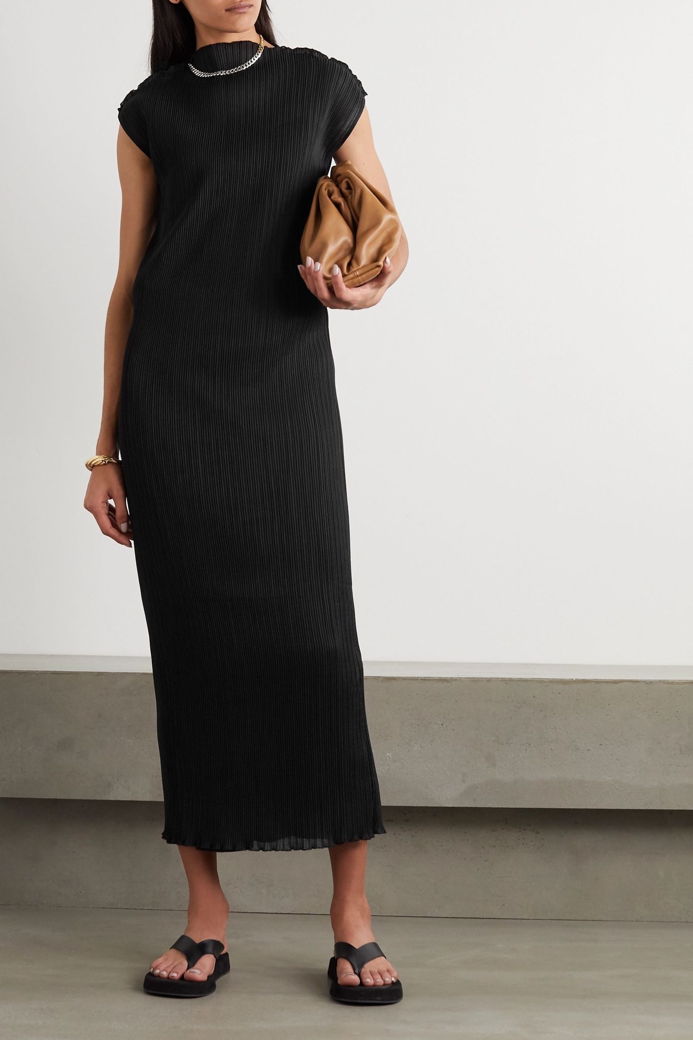 Ribbed stretch-jersey maxi dress - 2