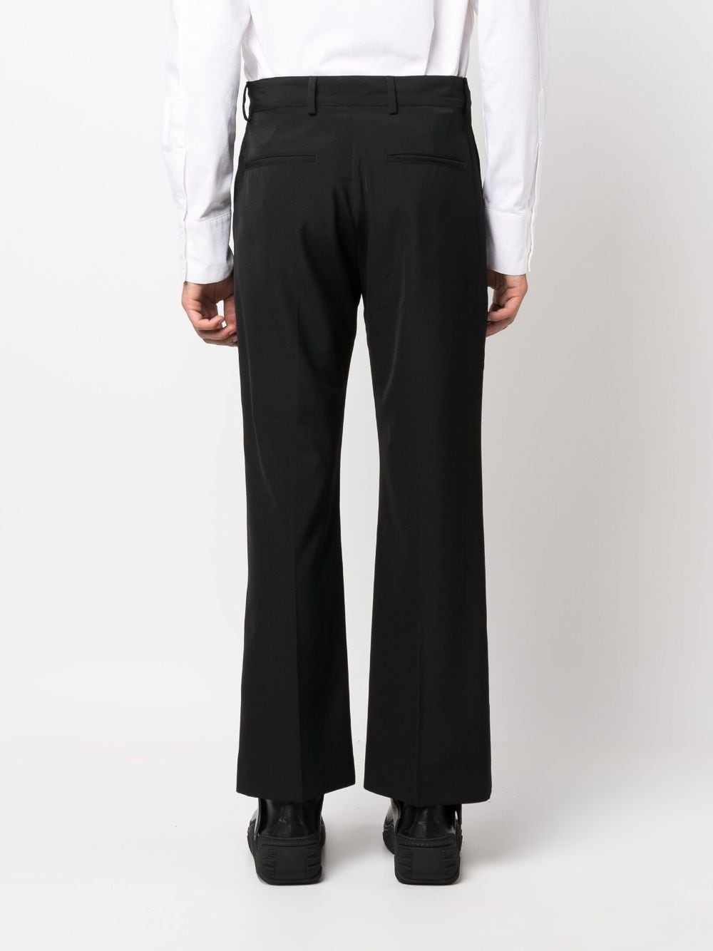 mid-rise tailored trousers - 4