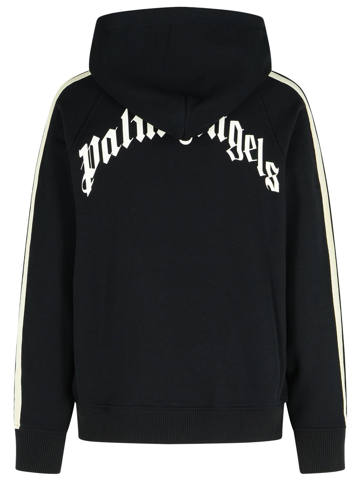 Palm Angels Black Cotton Sweatshirt Men - 3