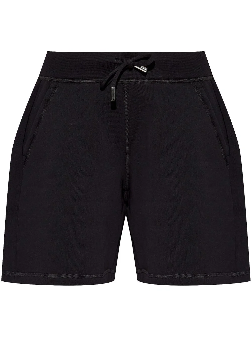 printed track shorts - 1