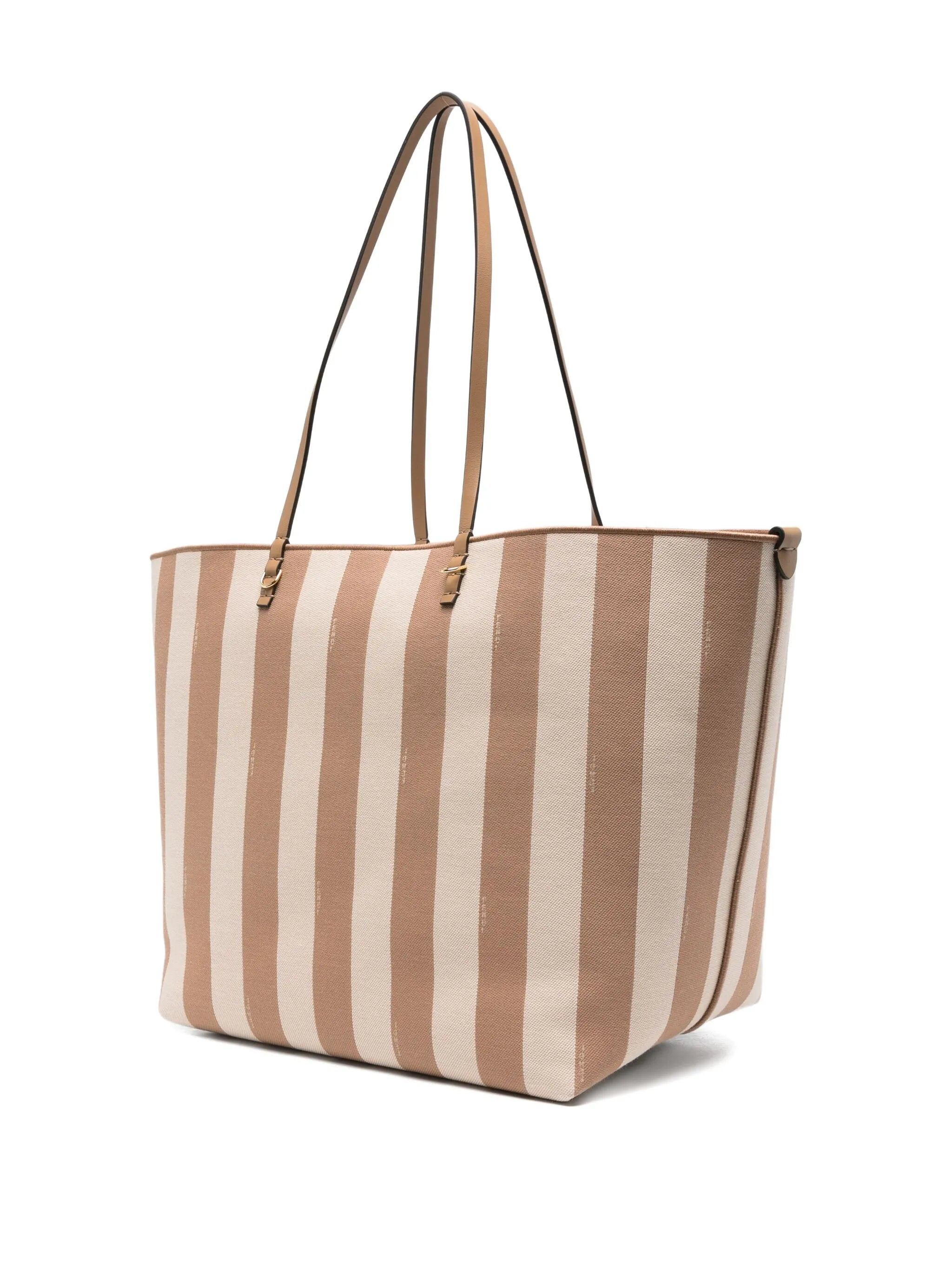 Fendi Large Striped Tote Bag - 2