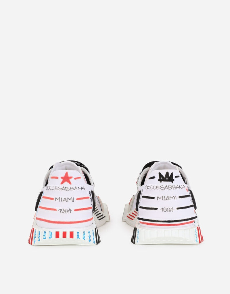 Dolce & Gabbana Mixed-materials Miami NS1 slip-on sneakers outlook