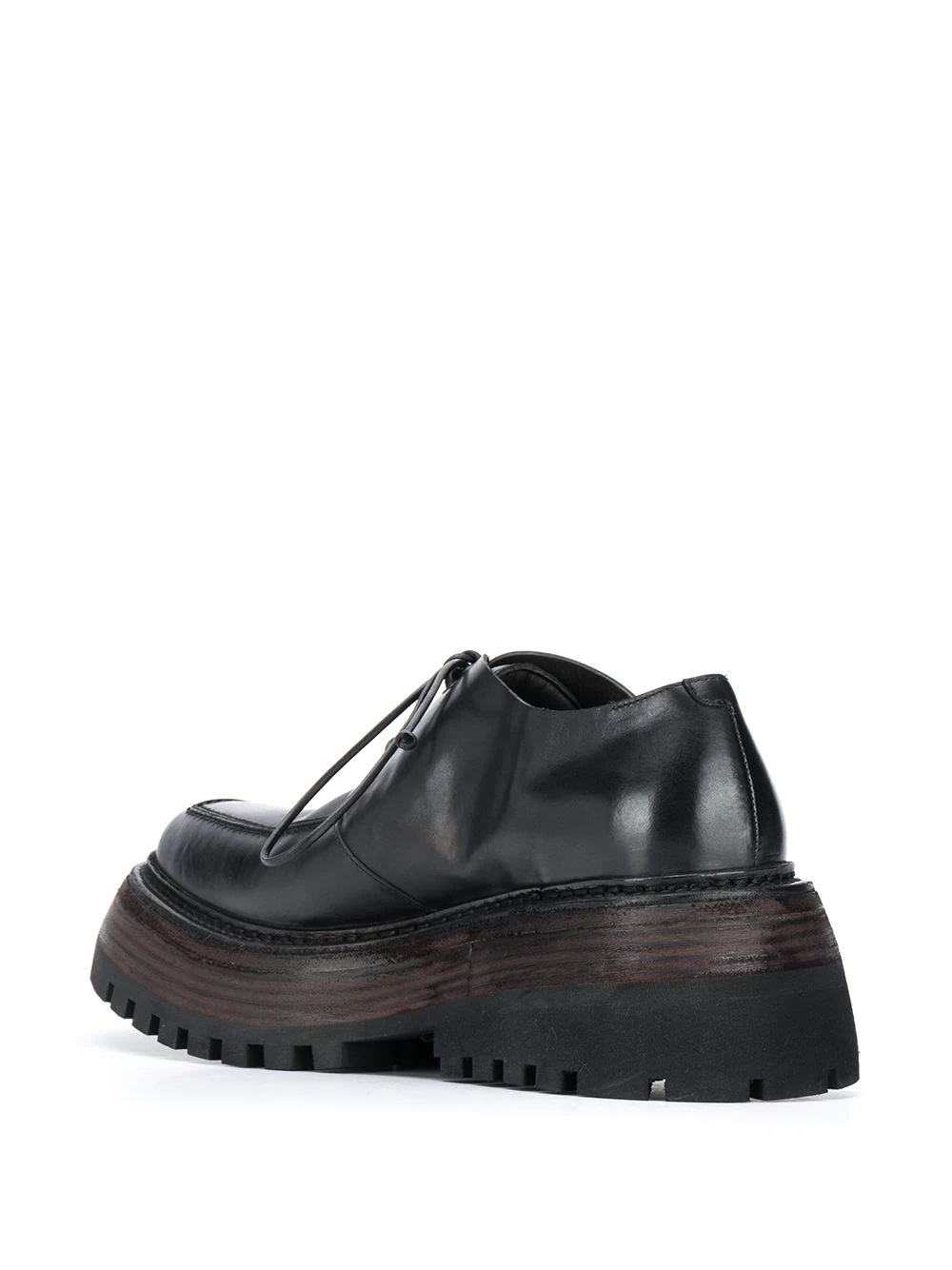 lace-up derby shoes - 3