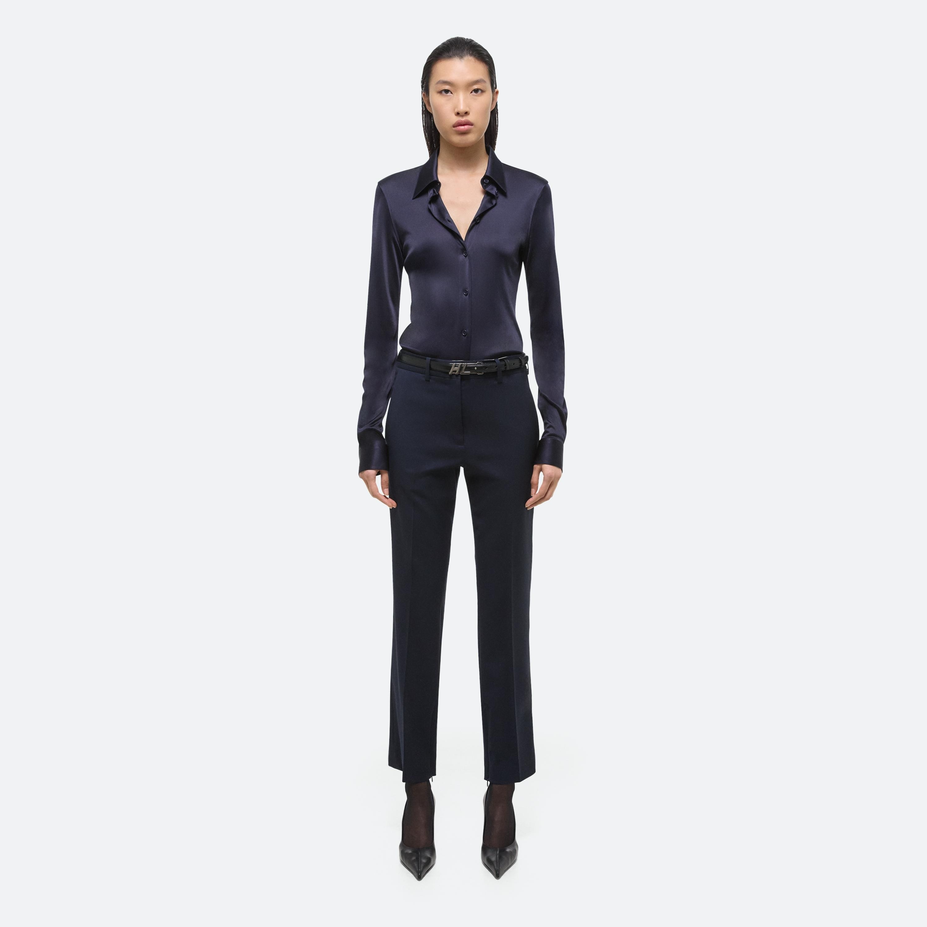 SLIM VIRGIN WOOL TROUSER - 3