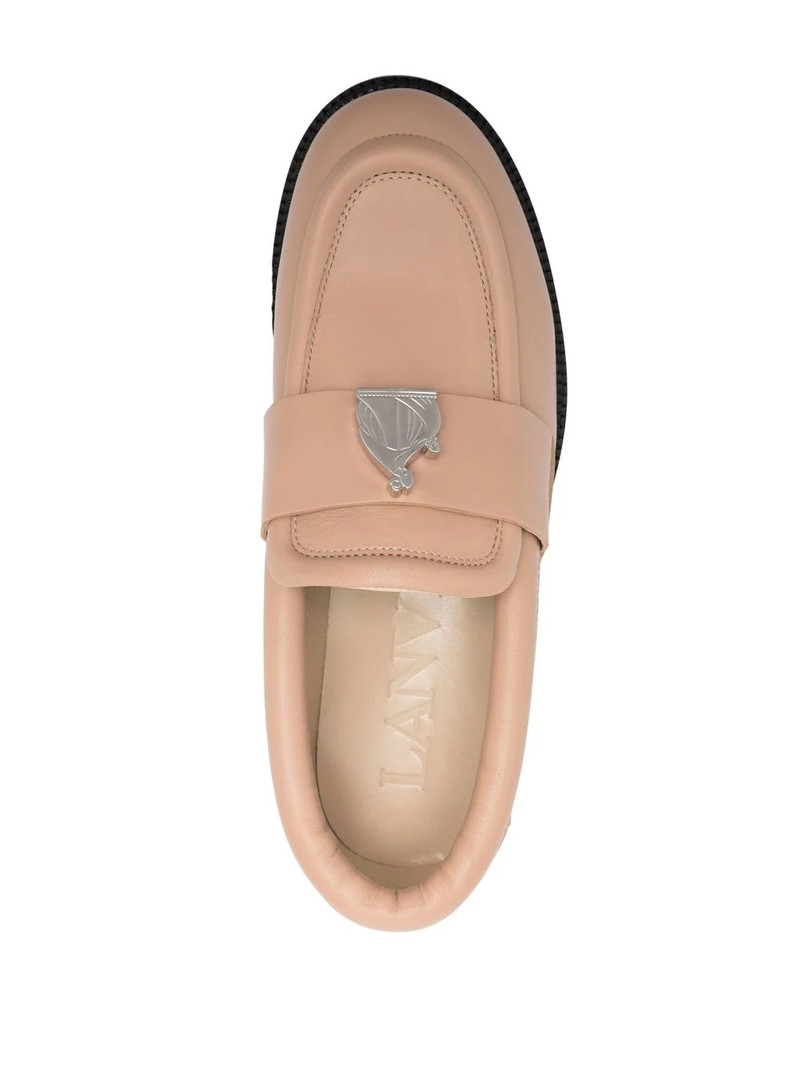 logo-plaque detail loafers 4