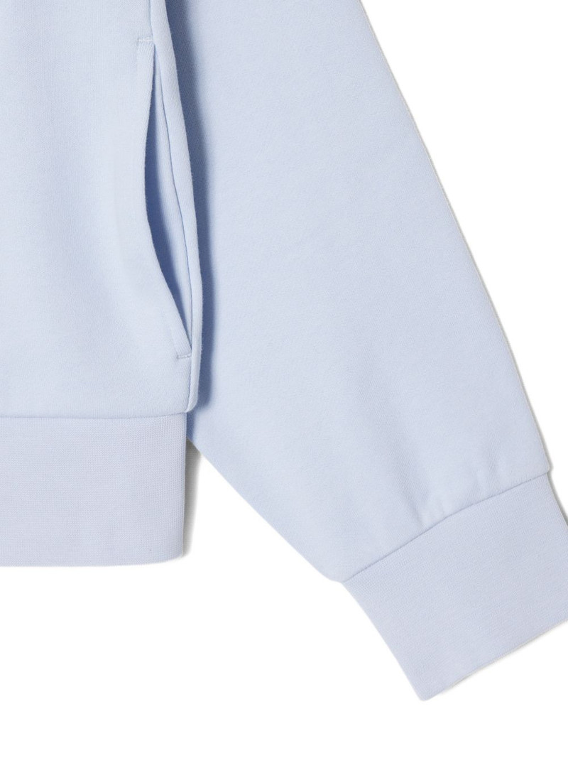 zip-up collared sweatshirt 7