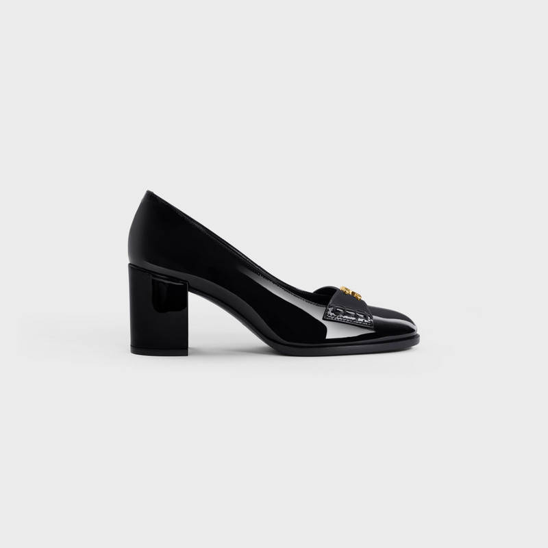 Celine Lily Triomphe Pump in PATENT CALFSKIN 1