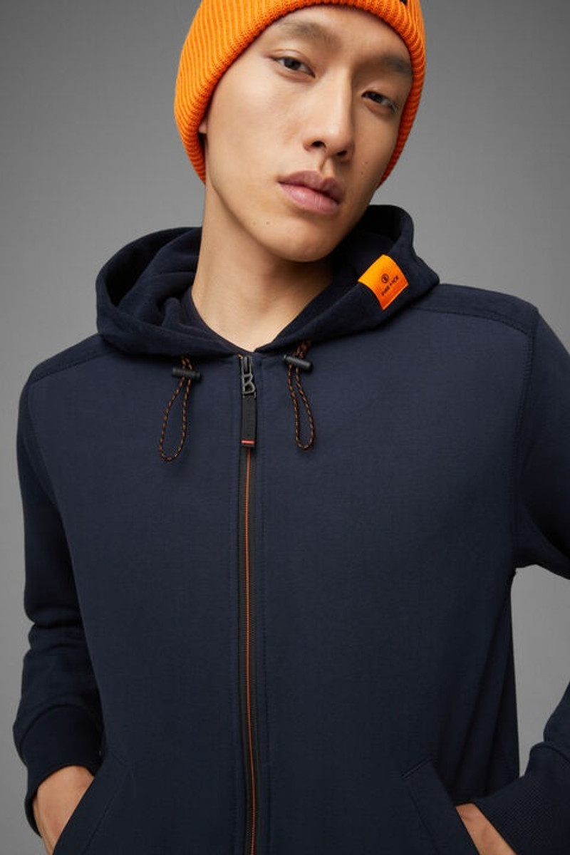 Kano Sweatshirt jacket in Dark blue 4