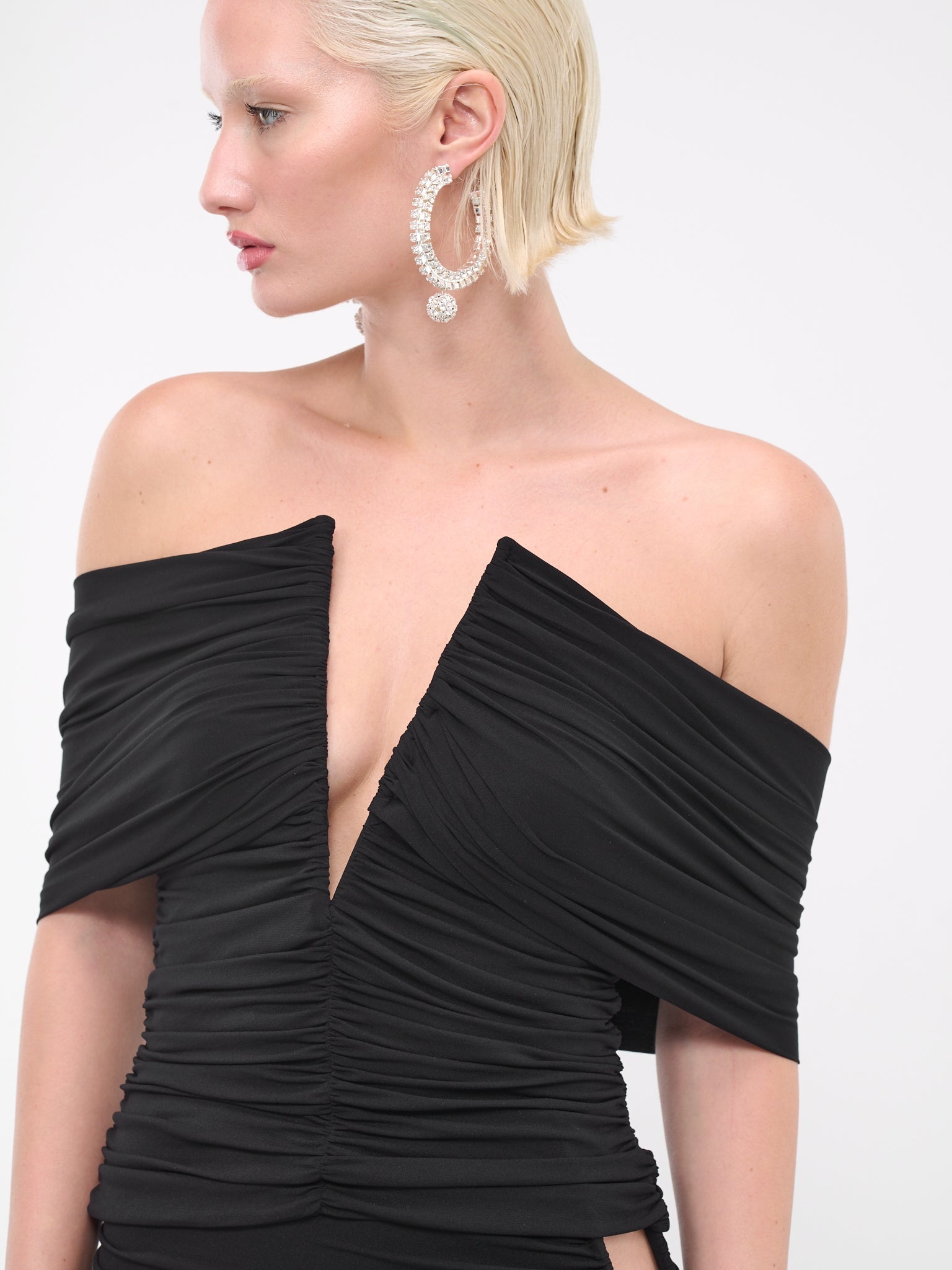 Ruched Wrap Blouse - 5
