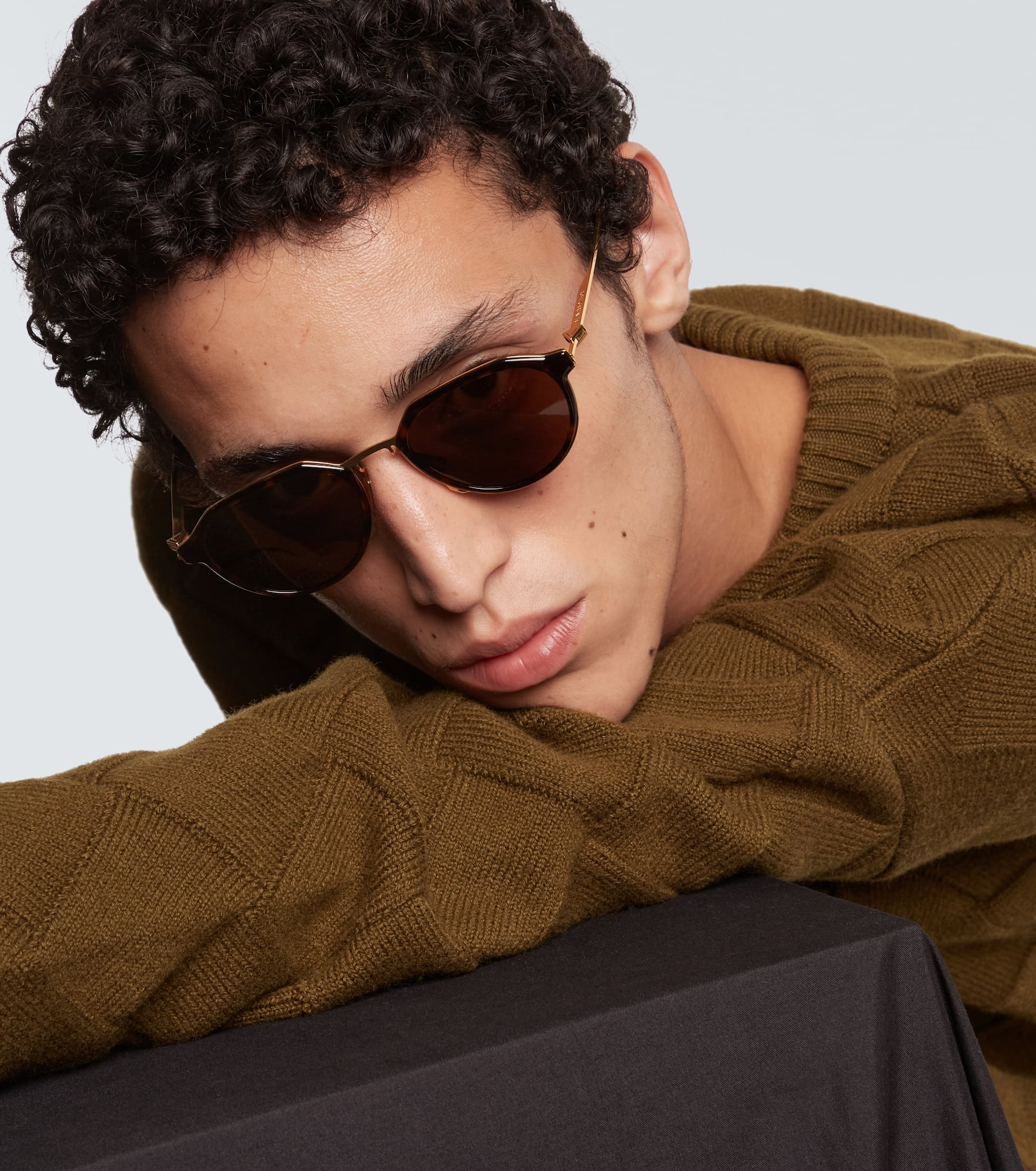 Panthos round sunglasses - 3