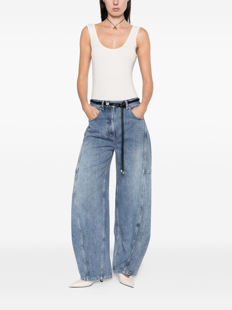 Zimmermann scoop-neck ribbed tank top outlook