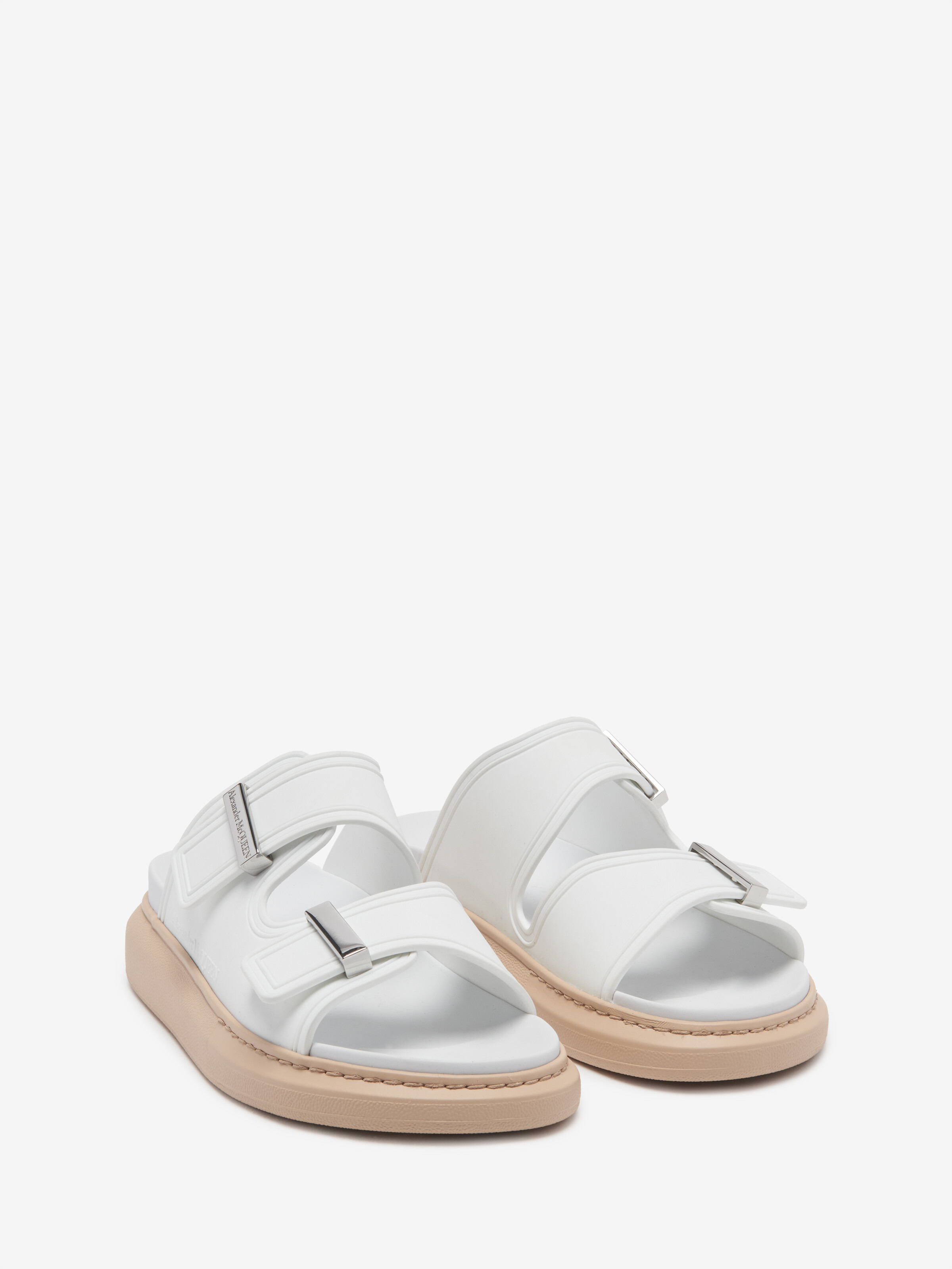 Women's Hybrid Slide in Ivory/blush - 2
