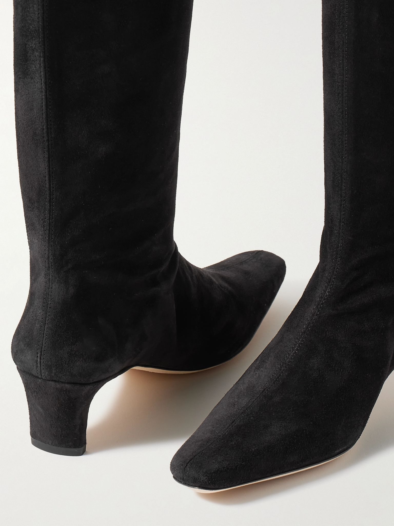 Wally suede knee boots Black - 4