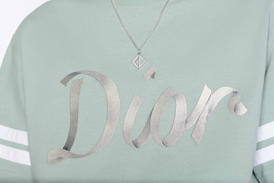 Dior CD Diamond Pendant Necklace outlook