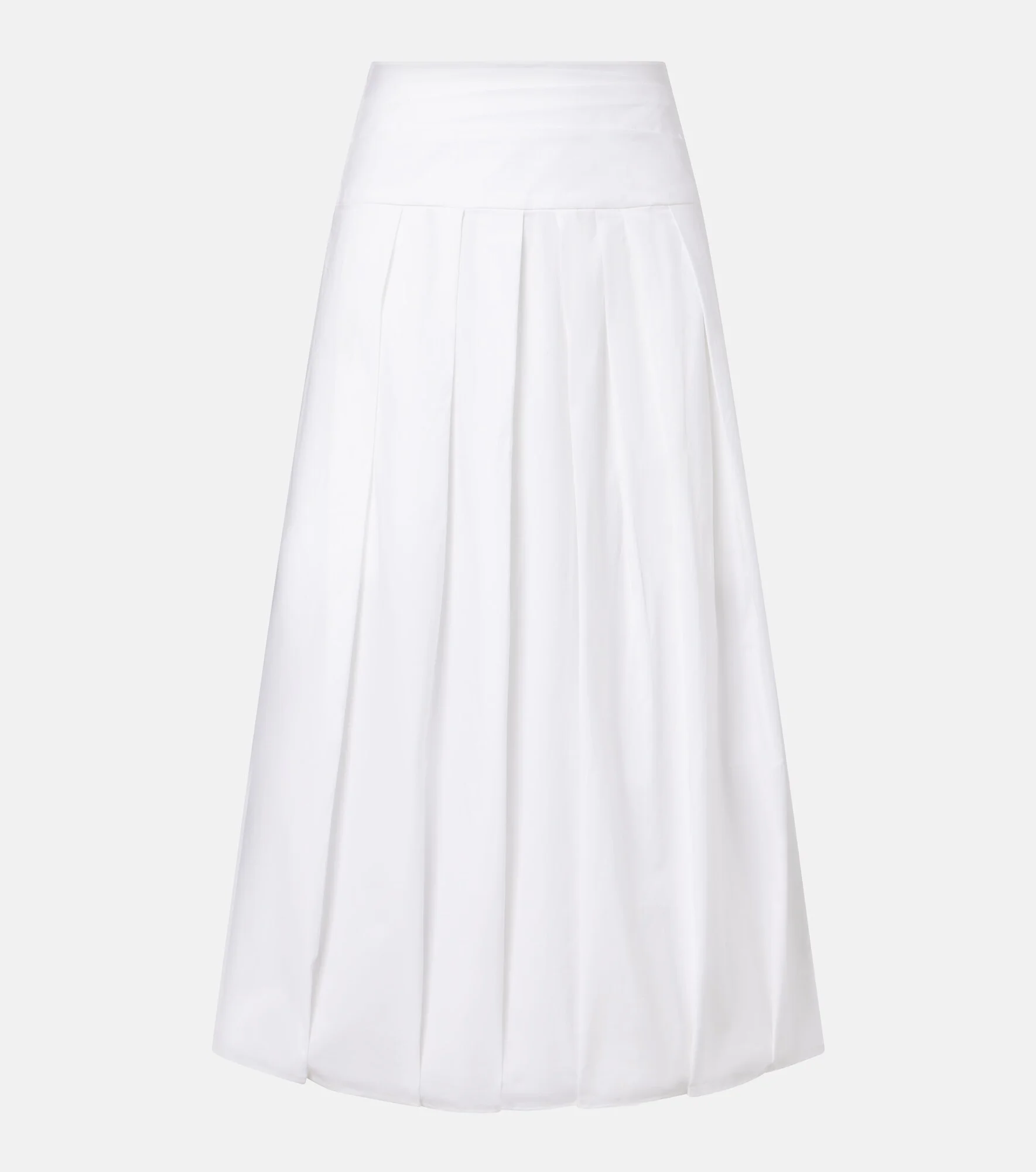 White Label Nessa cotton-blend midi skirt - 1