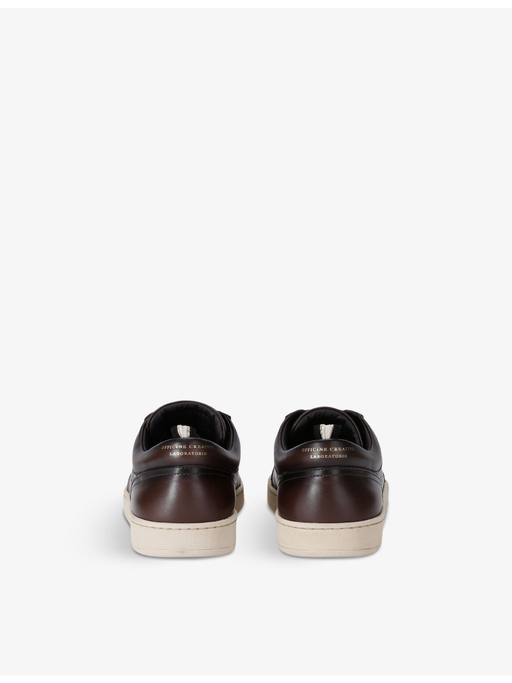 Kris Lux logo-embellished leather low-top trainers - 4