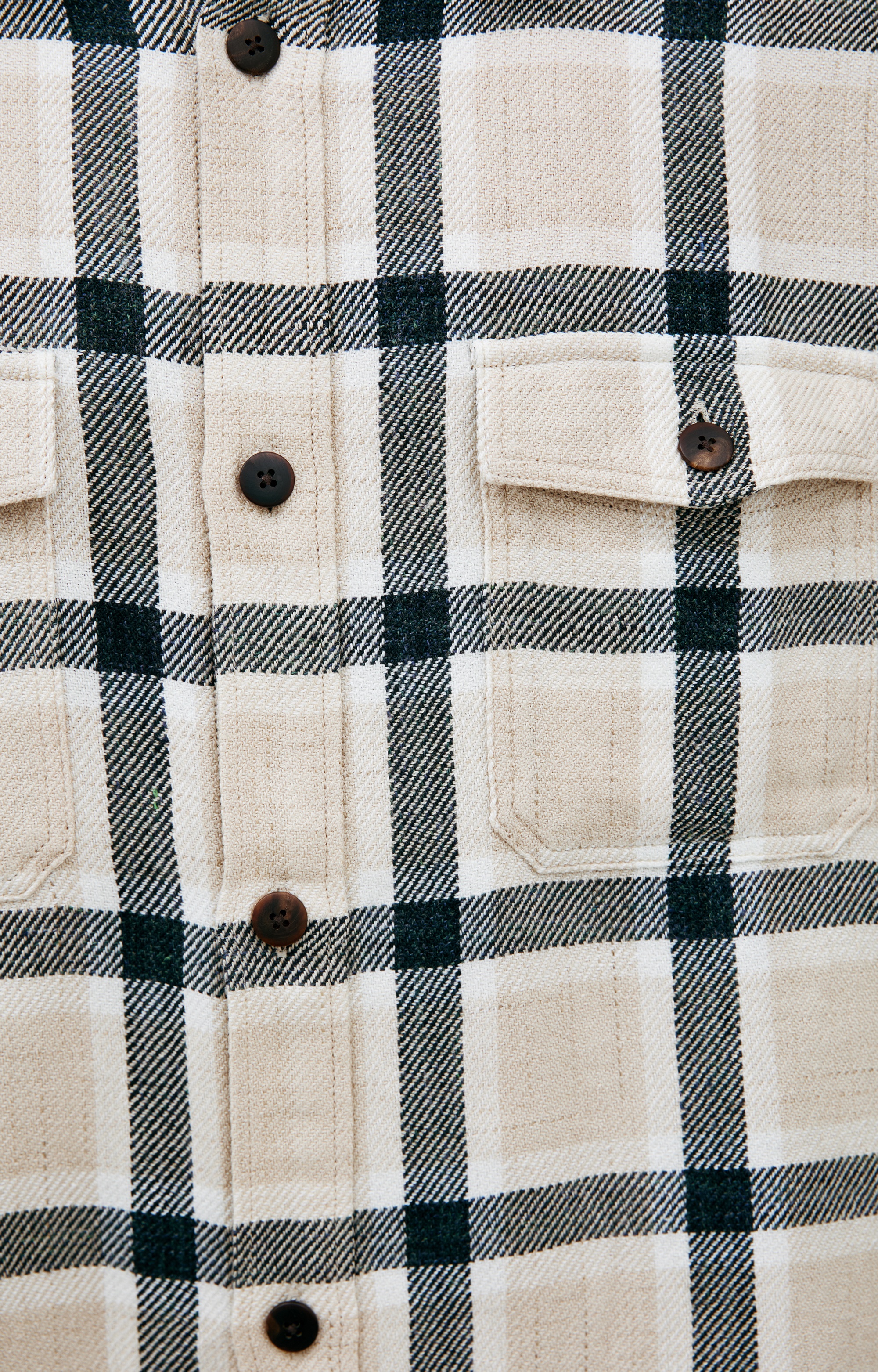PLAID LINEN SHIRT - 4