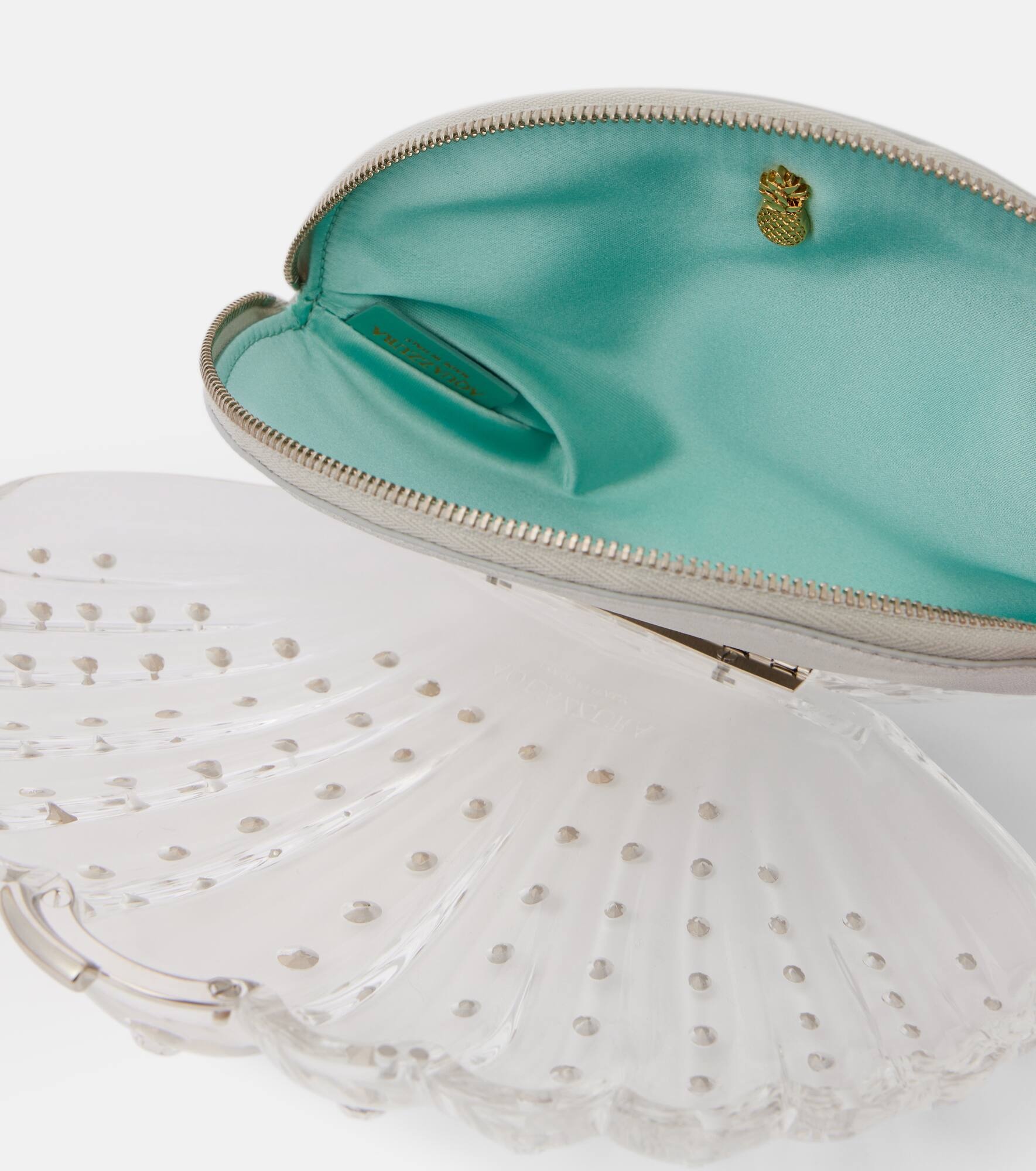 Crystal Shell embellished clutch - 3