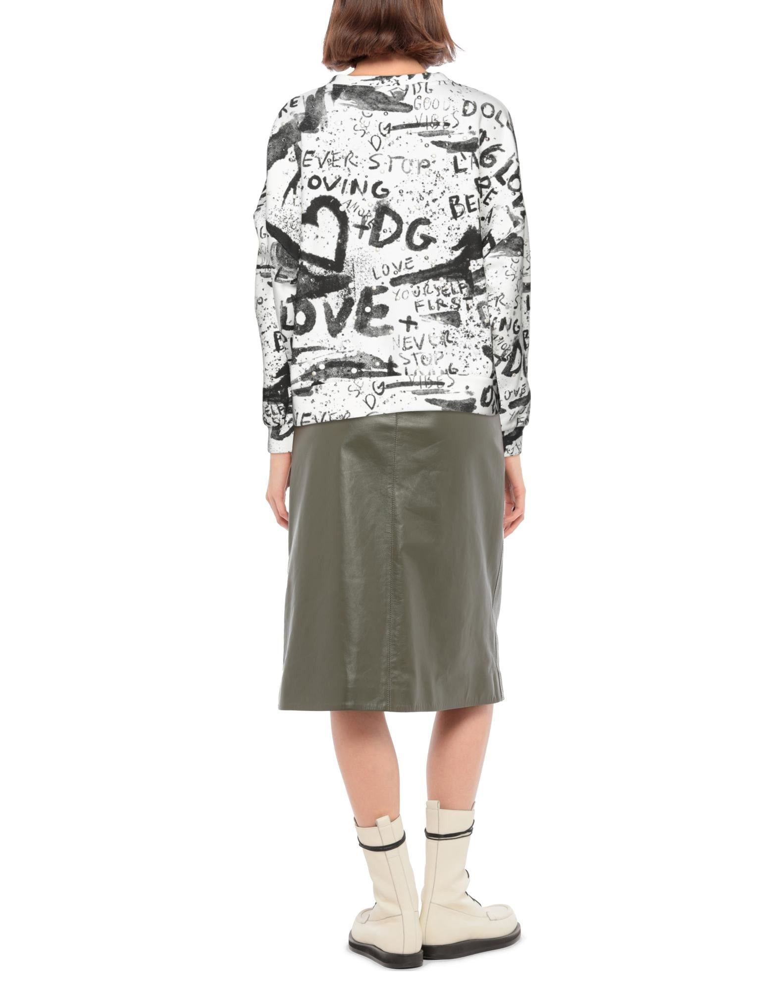 White Women's Sweatshirt - 3