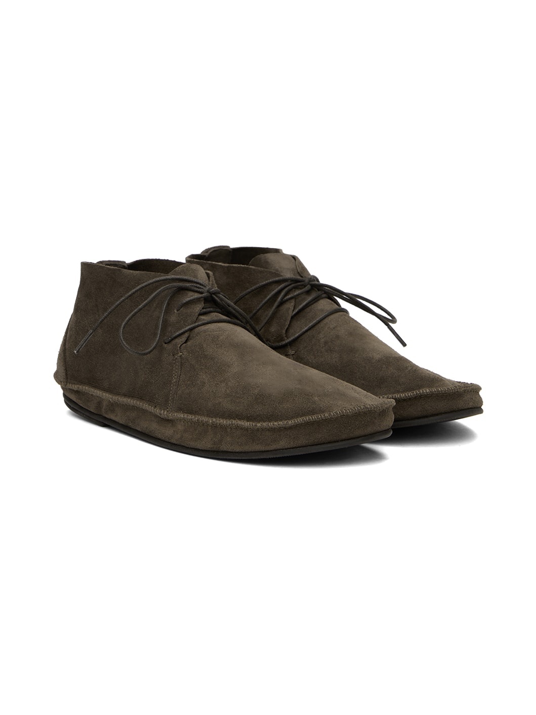 Brown Tyler Lace-Up Derbys - 4
