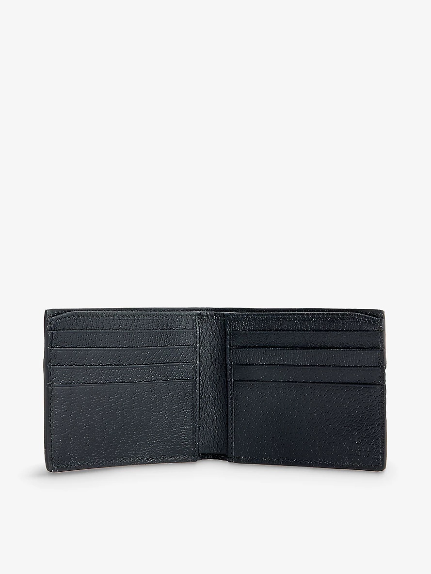 Wallet with cut-out Interlocking G