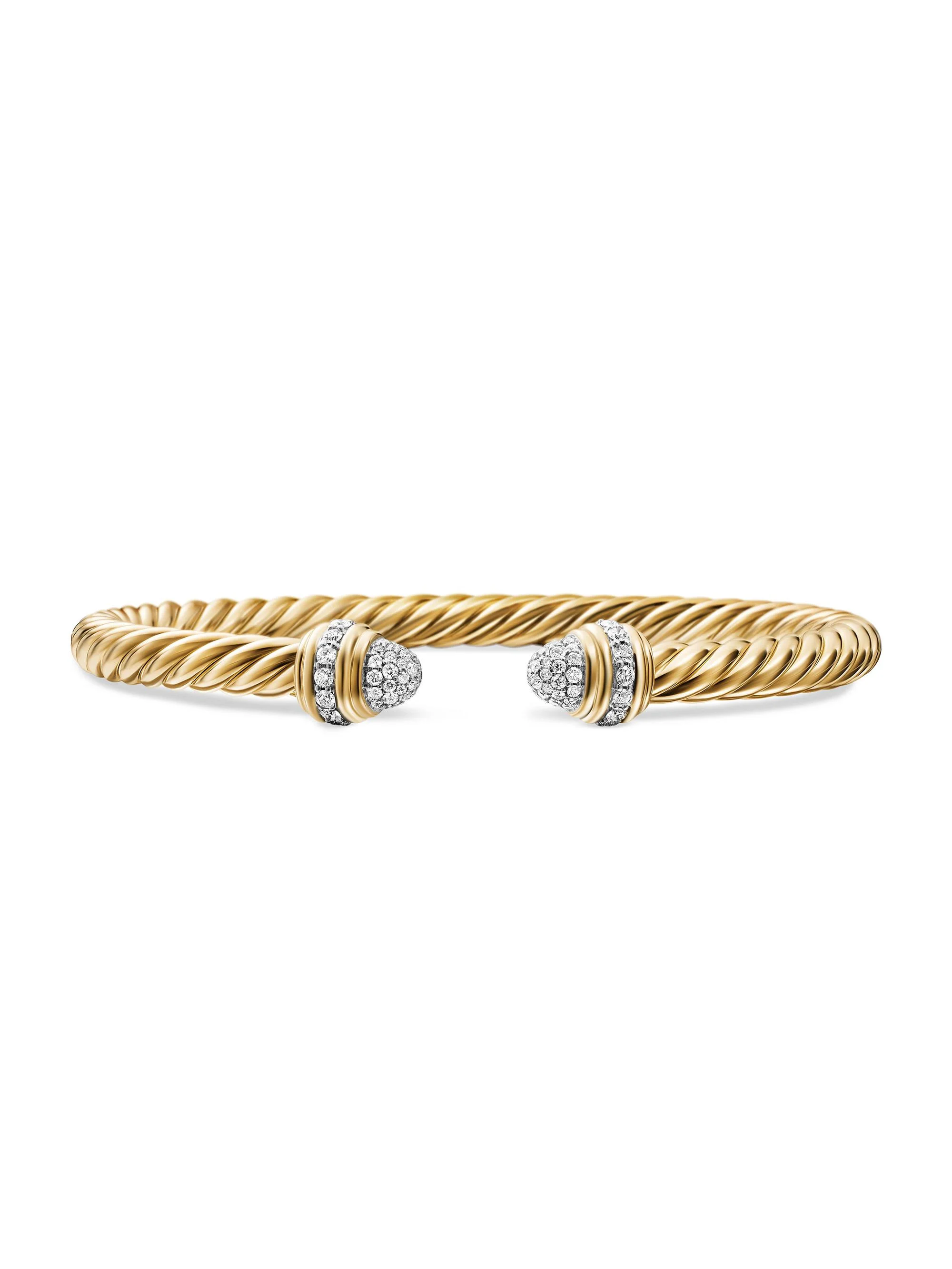 Women's Classic Cablespira Bracelet in 18K Yellow Gold - Yellow Gold - 1