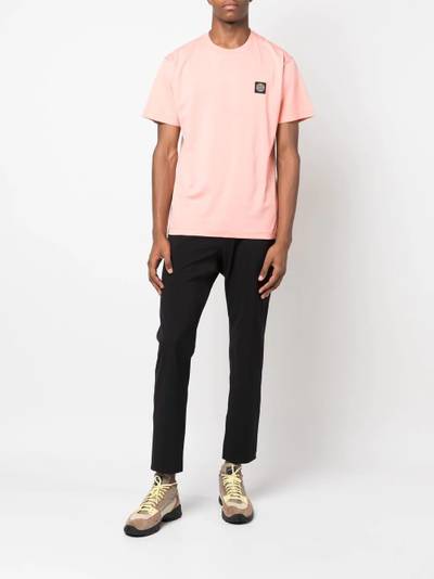 Stone Island Compass-motif cotton T-shirt outlook