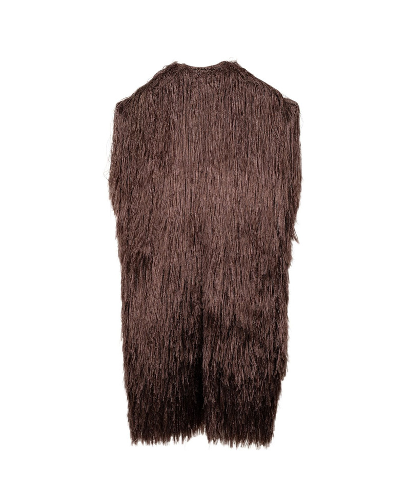 Shaggy Fringe Knit Vest 25
