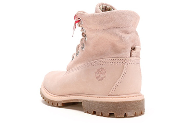 Timberland (WMNS) Timberland 6 Inch Tagged Boots 'Pale Pink' A1W3DK28 outlook