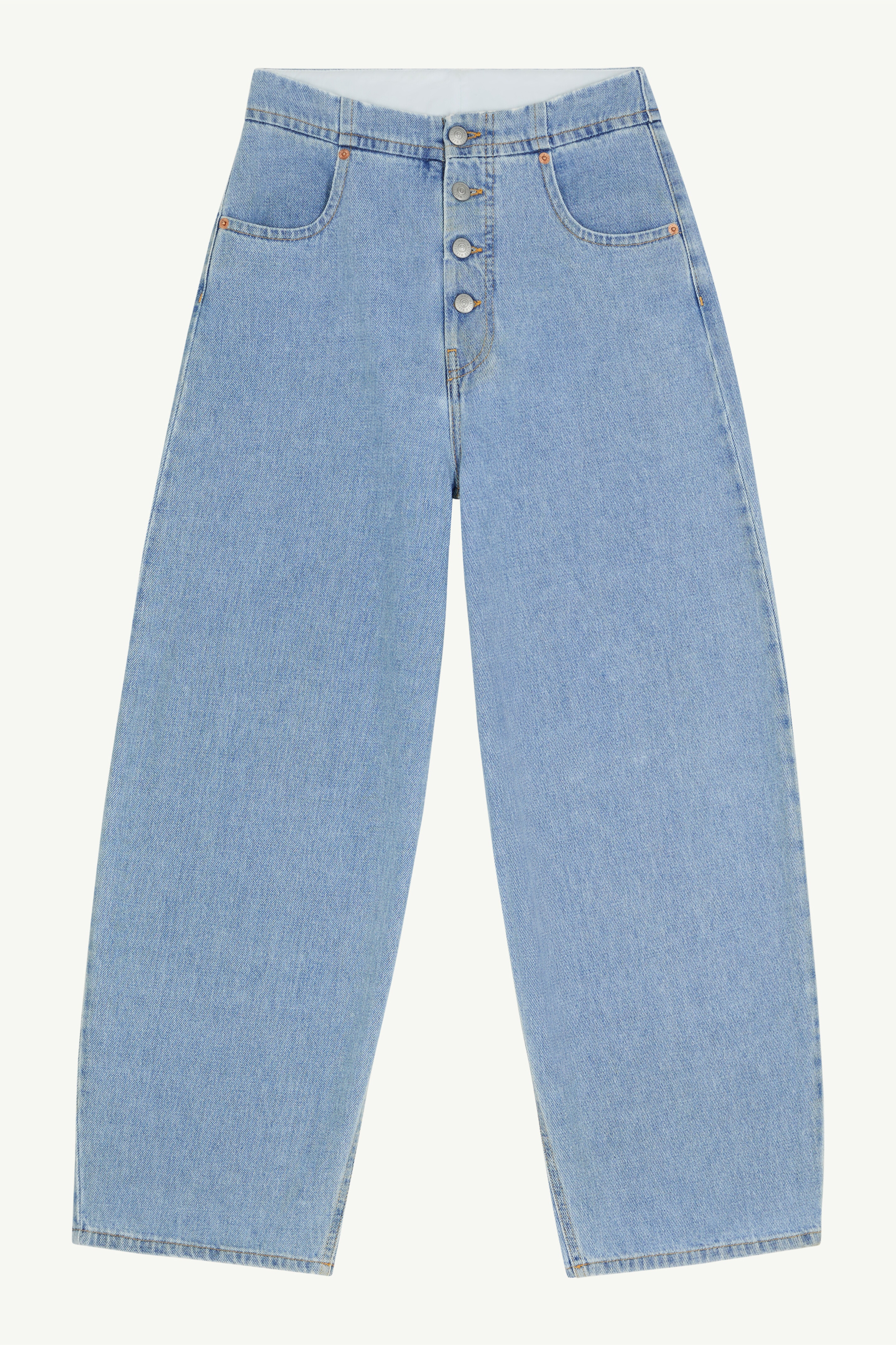 Cropped mid-rise jeans - 1