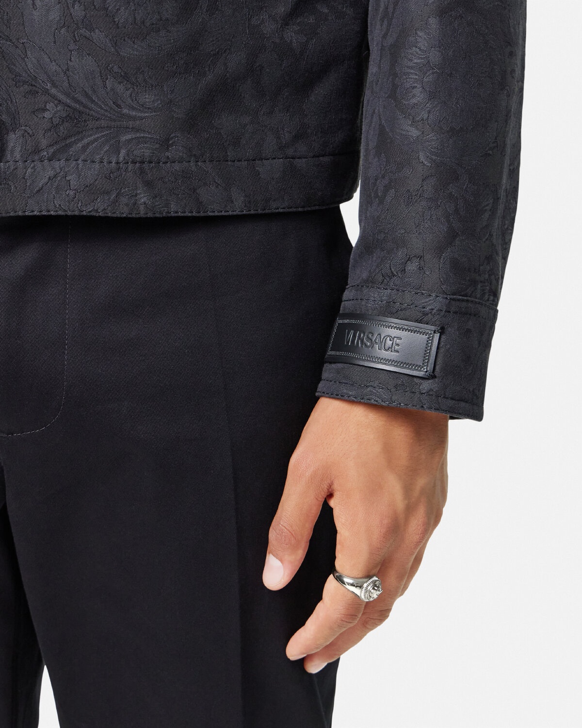 Barocco Jacquard Blouson Jacket - 6