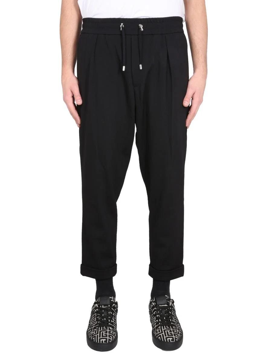 Balmain BALMAIN WOOL PANTS - 1