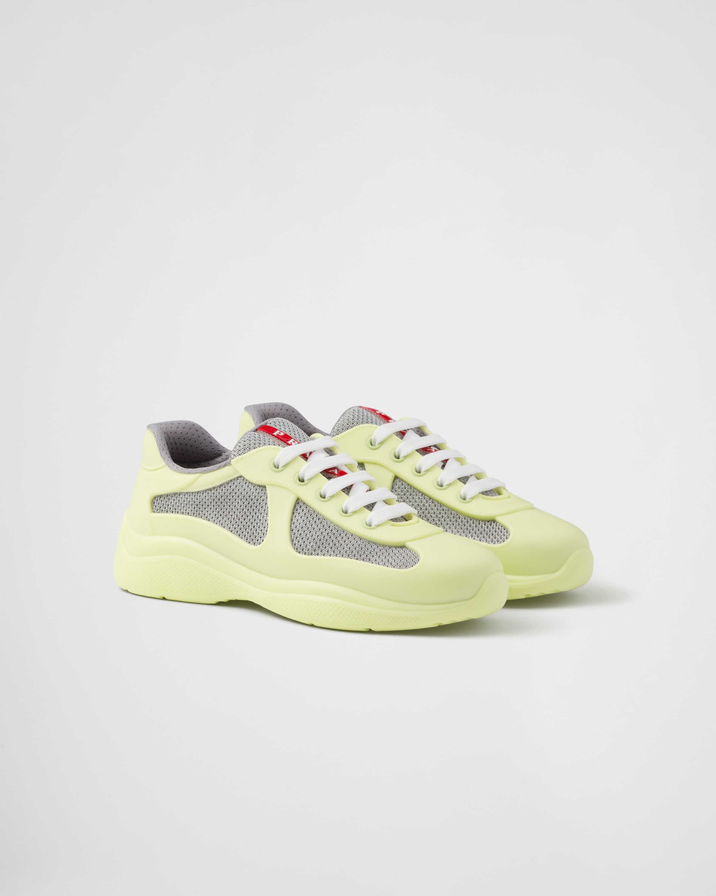 Prada America's Cup Soft rubber and bike fabric sneakers - 1