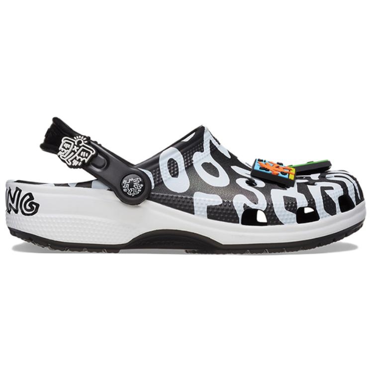 Crocs x Keith Haring Classic Clog 'Black White' 209488-001 - 2