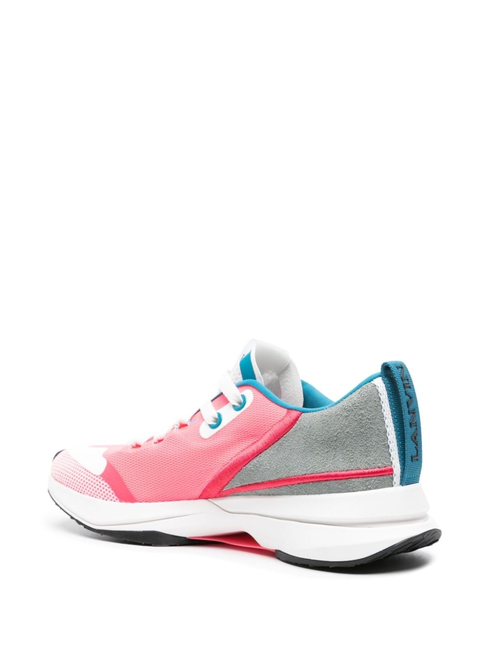 L-i panelled mesh sneakers - 3