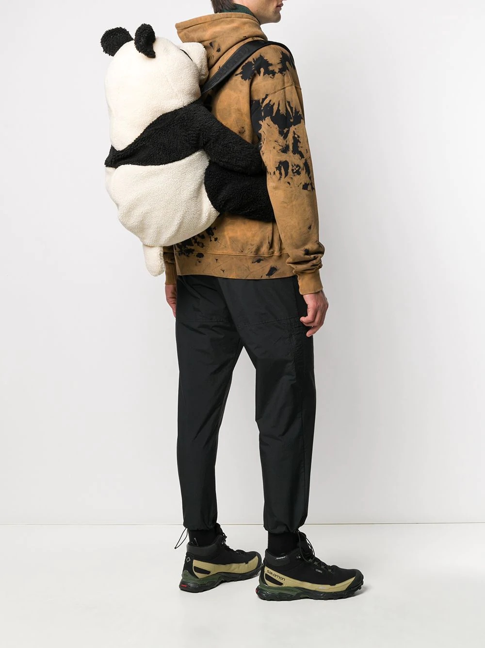 panda fleece backpack - 2