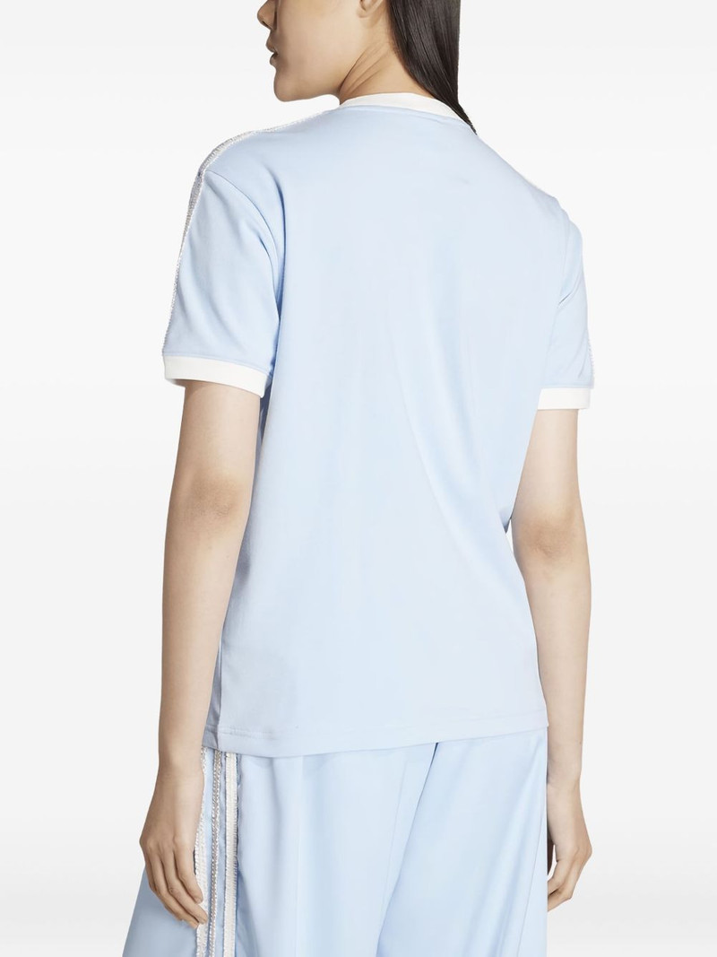 adidas Ruffle three-stripes T-shirt outlook
