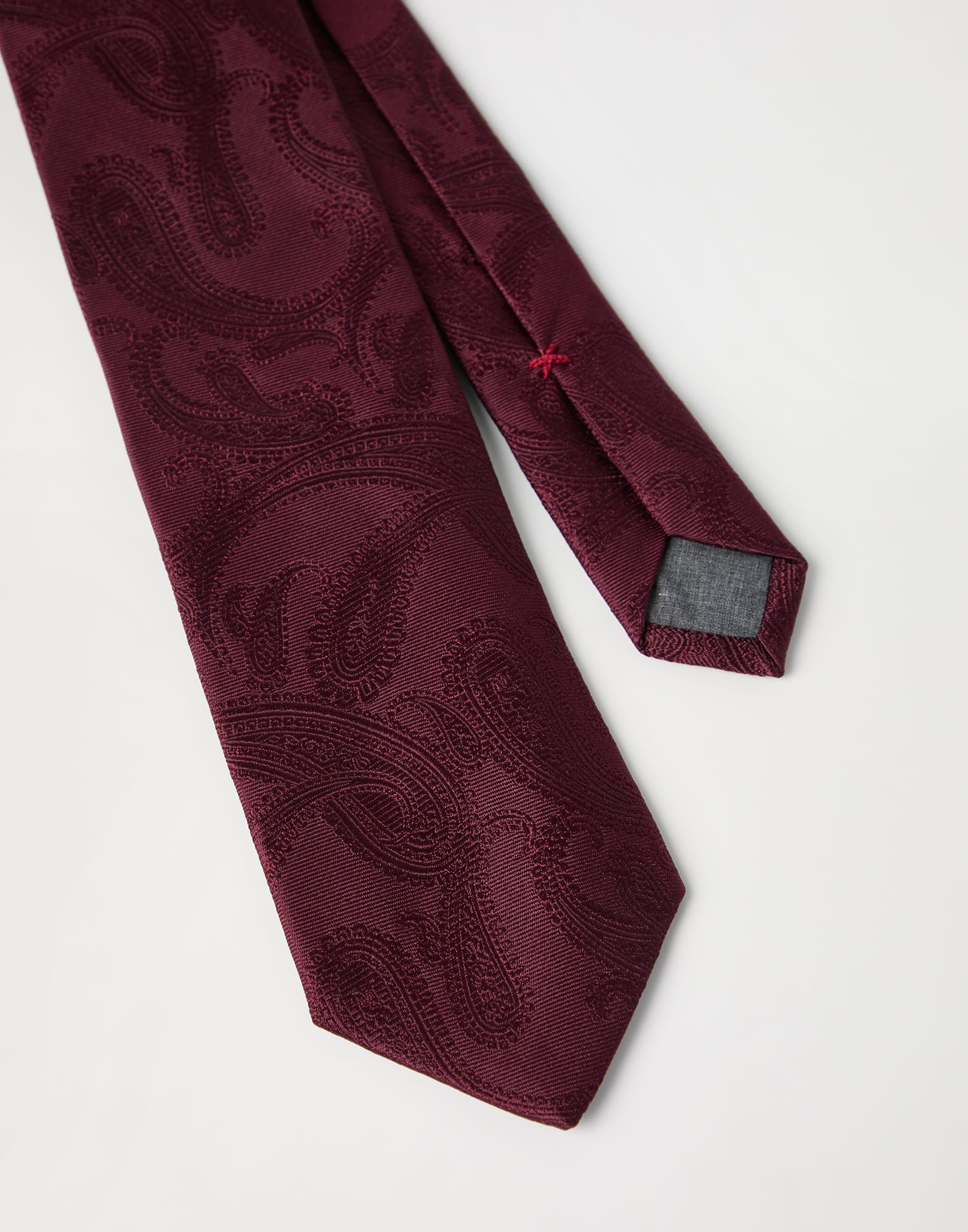 Paisley silk tie - 2
