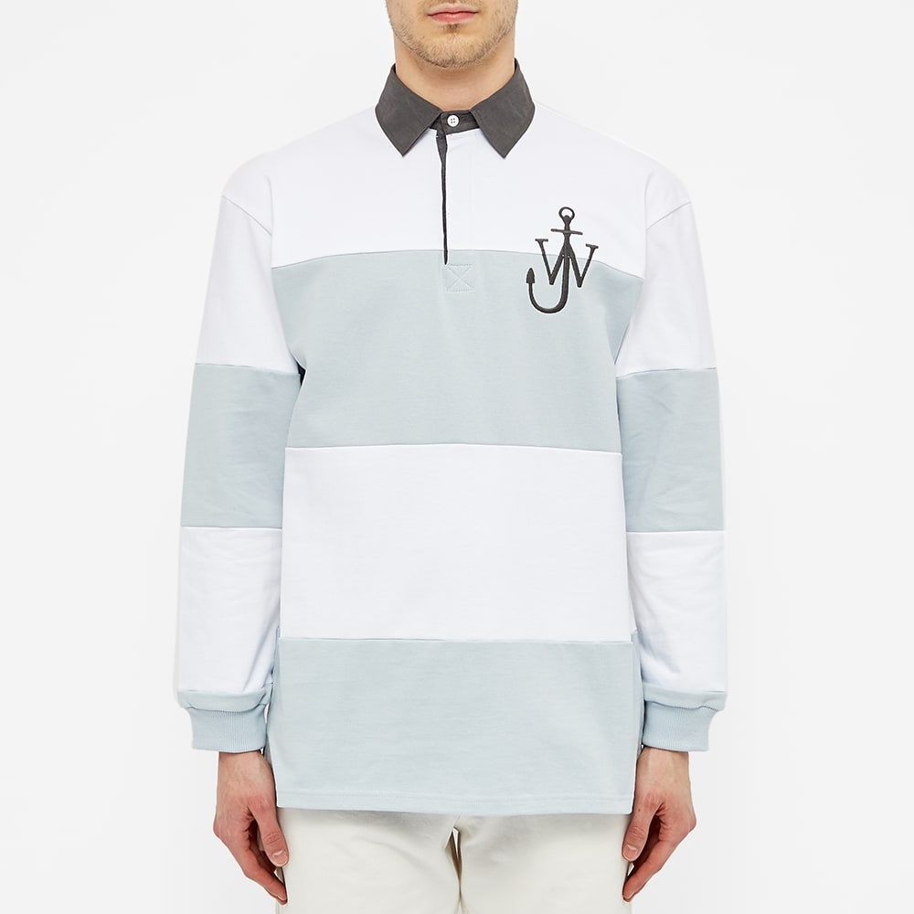 JW Anderson Panelled Polo Rugby Shirt - 4