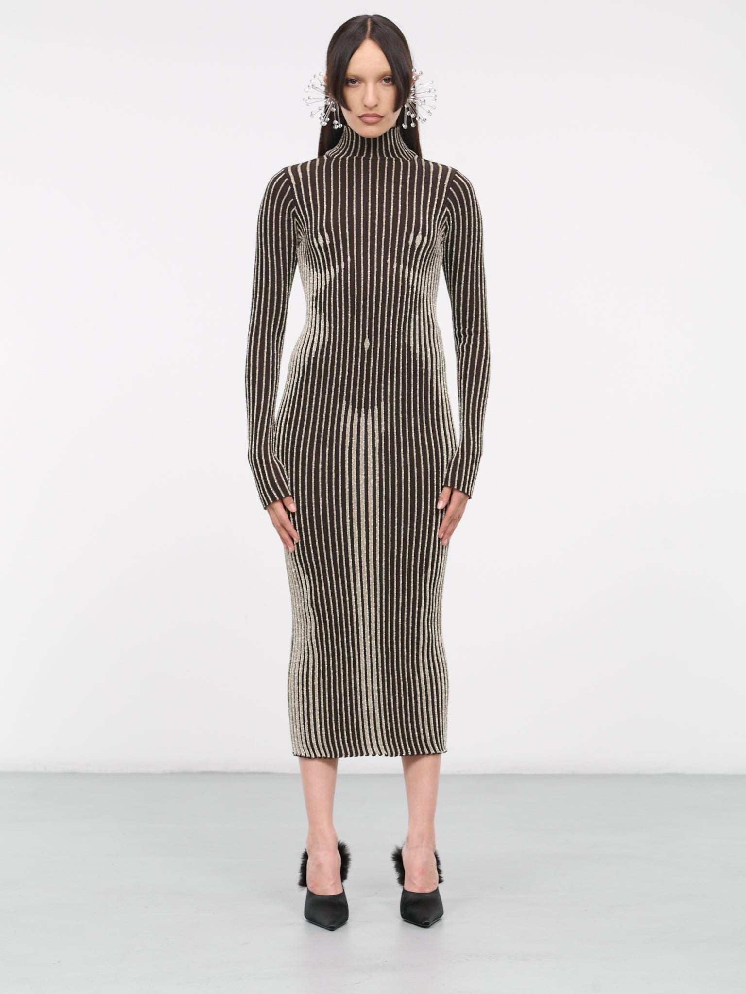 Lurex Trompe L'oiel Dress - 6