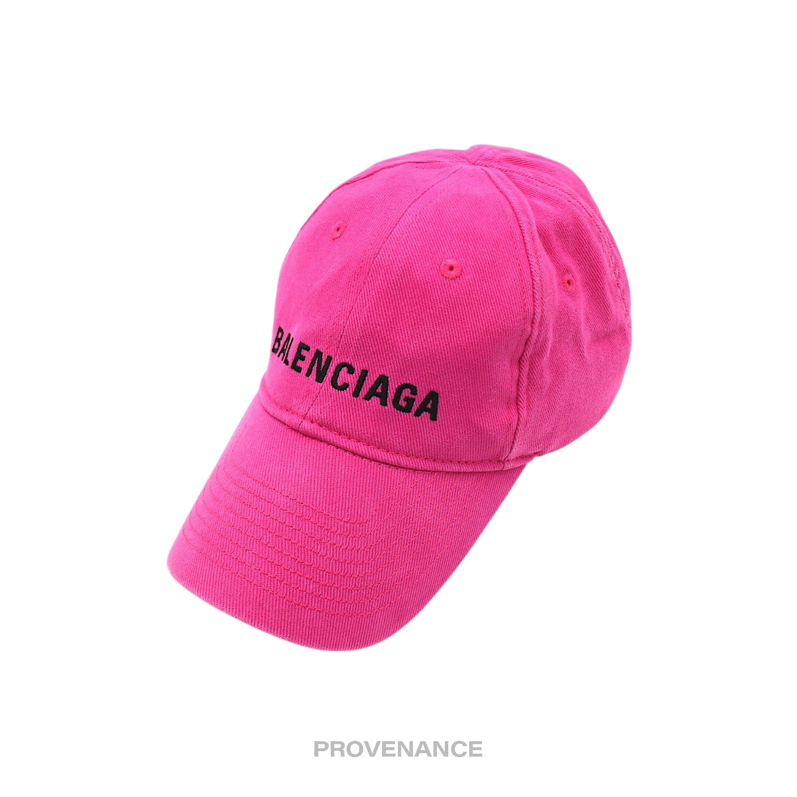 Balenciaga Embroidered Logo Cap - Washed Pink - 2