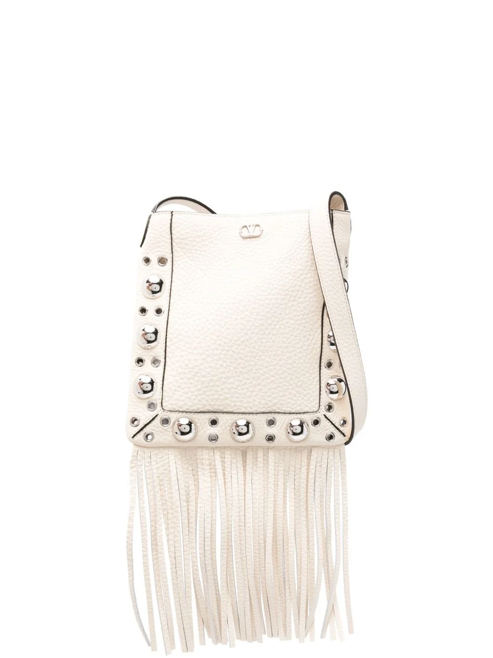 fringed cross body bag - 1