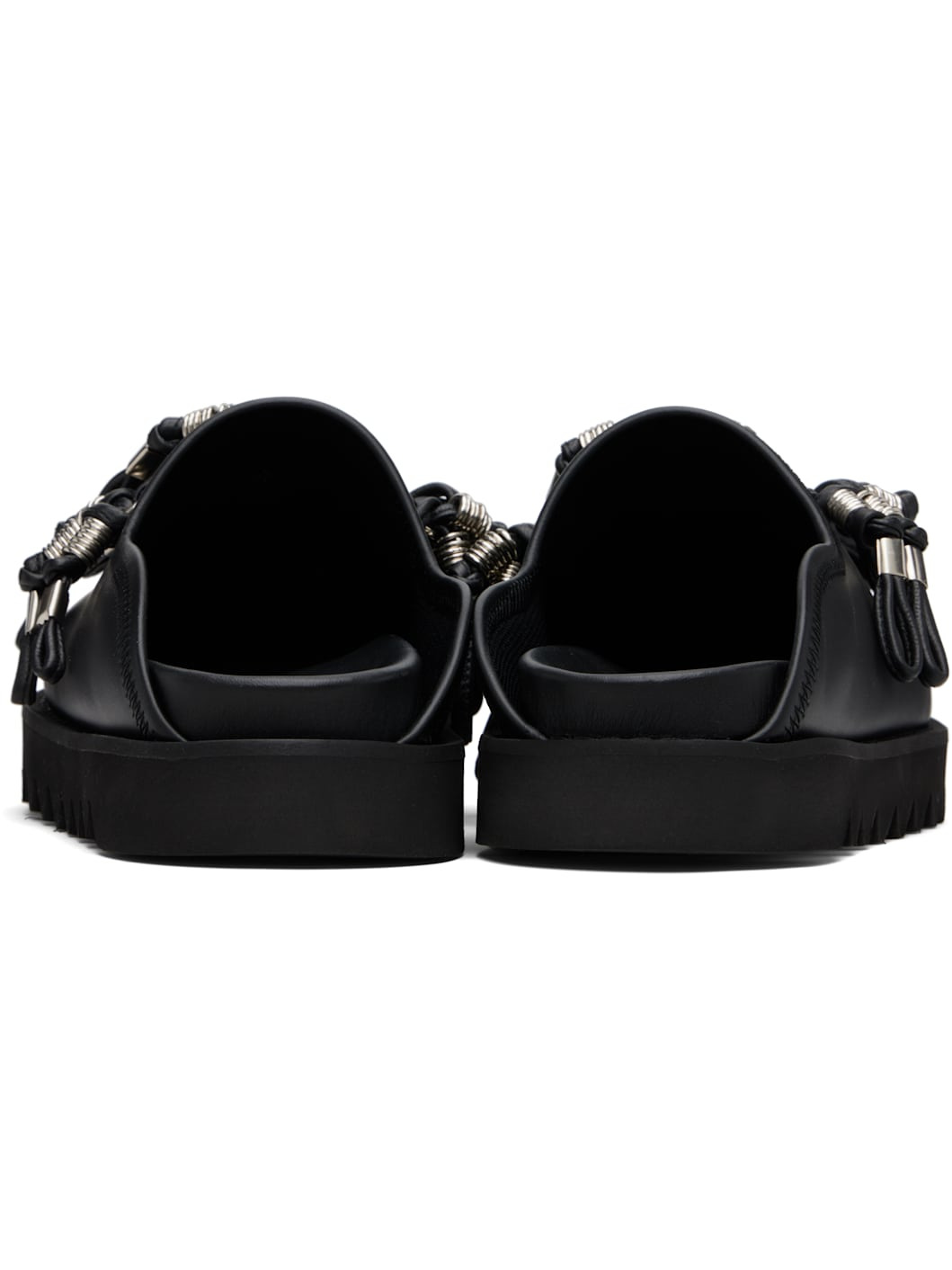 Black Leather Loafers - 2