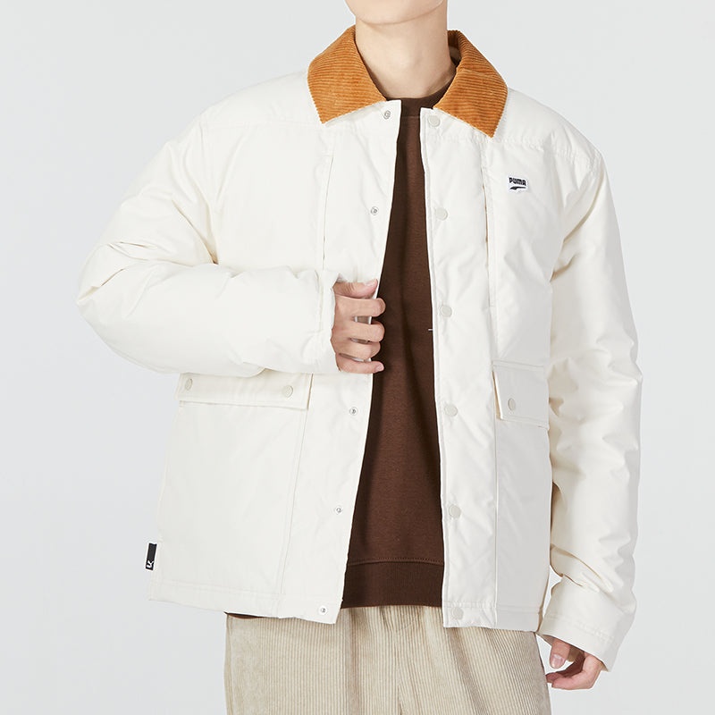 Puma Downtown Padded Jacket 'White' 537868-65 - 3