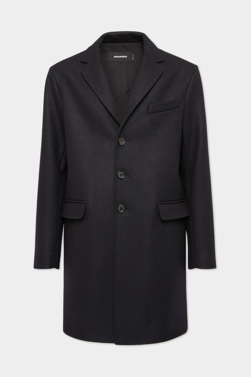 FELTED WOOL SOFT SHOULDER COAT 1