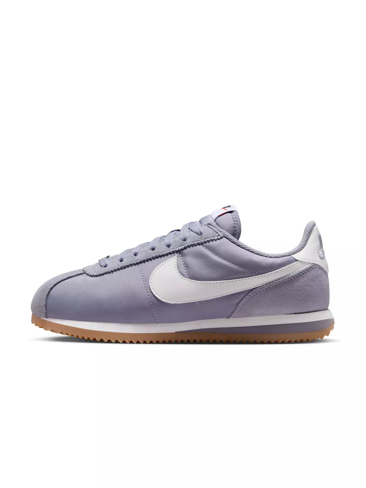 Cortez Textile "Cement Grey/Gum Light Brown/Safety Orange/Sail" Women's Shoe - 2