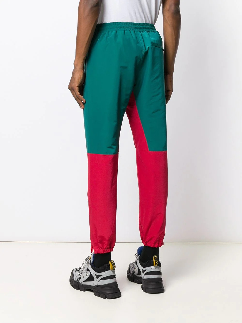 colour-block track trousers - 4