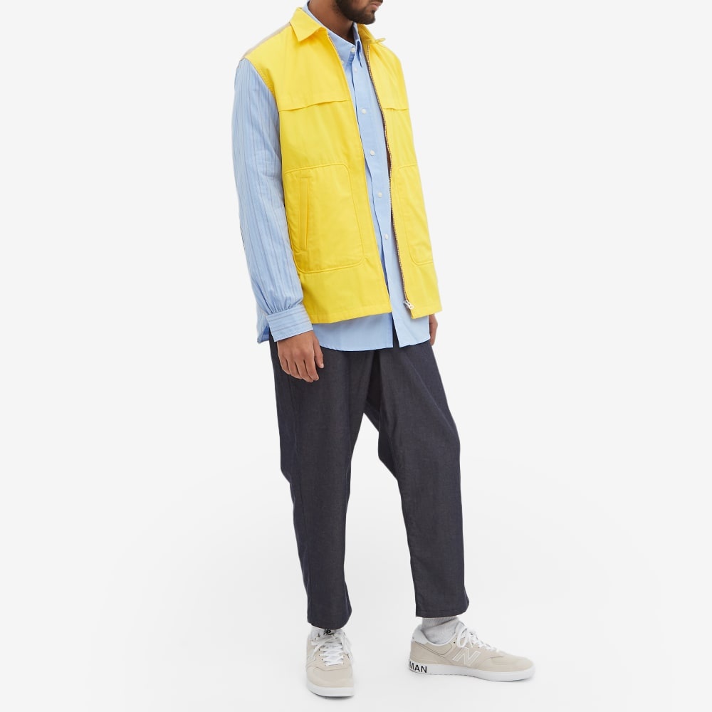Junya Watanabe MAN Panelled Zip Overshirt - 5