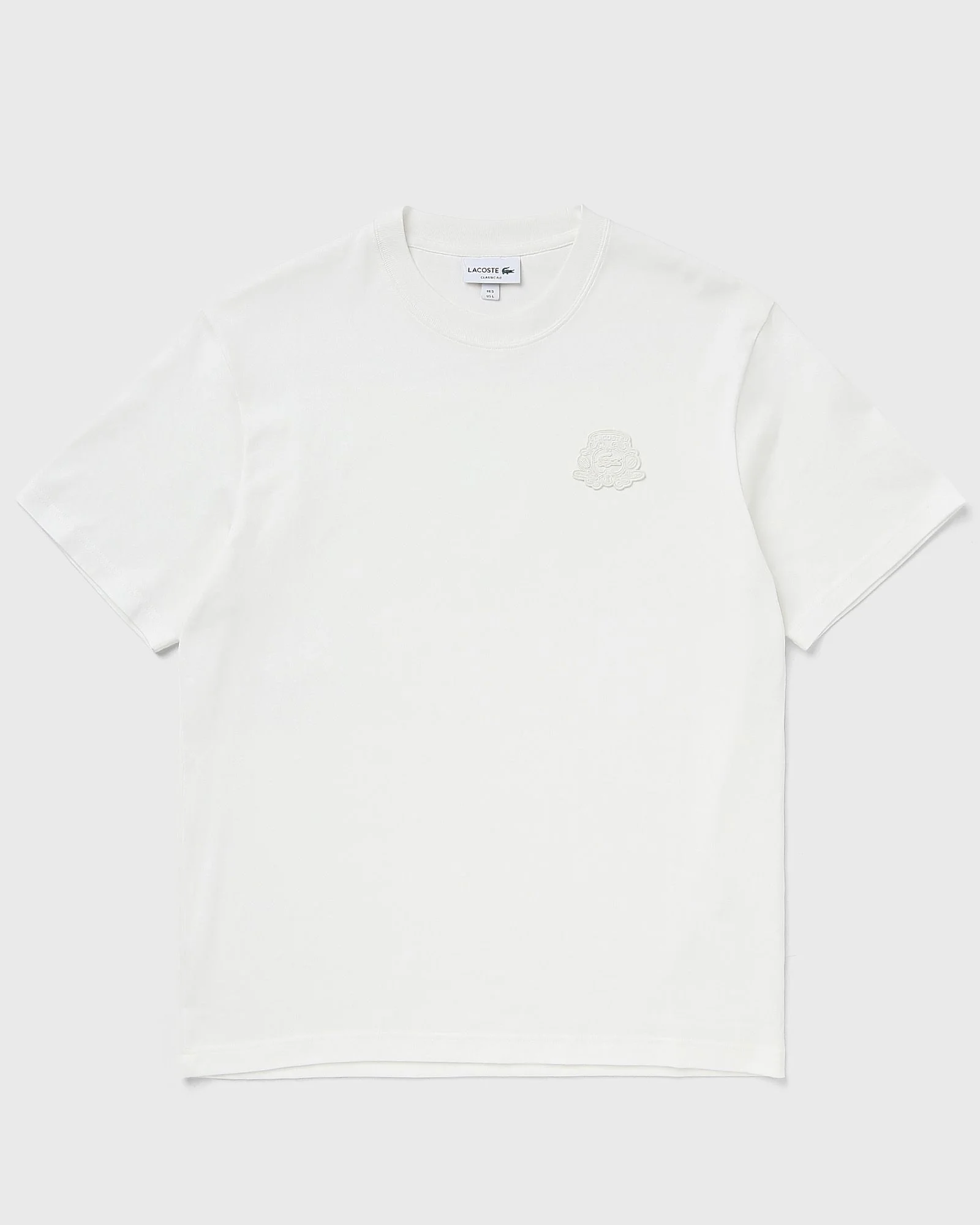 Embroidered Shield Accent Heavy Jersey Tee - 1